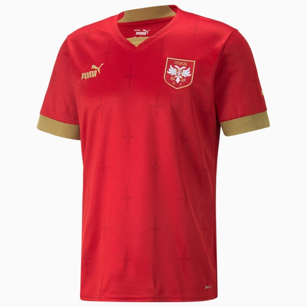Authentic Camiseta Serbia 1ª 2022-2023 Rojo